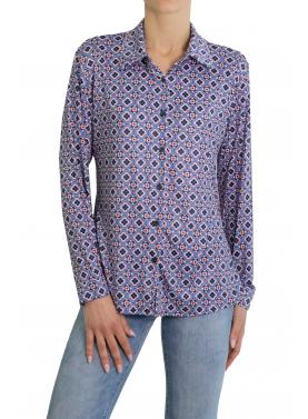 Camicia fantasia in viscosa  "Fanny"